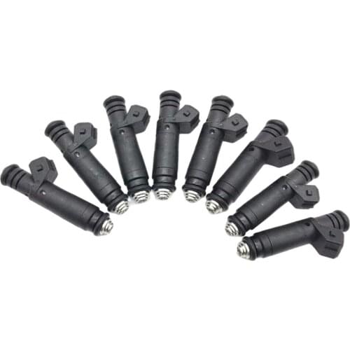 8Pcs High Performance 60LB 650cc Fuel Injectors Nozzles Replacements FI114961 Black