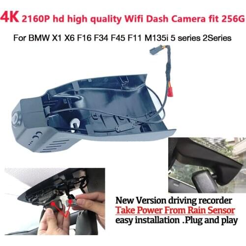 Car DVR Wifi Dash Camera Video Recorder Easy Installation For bmw X1 X6 F16 F34 F45 F11 F48 F07 F434 5series 2Series 2015~2019