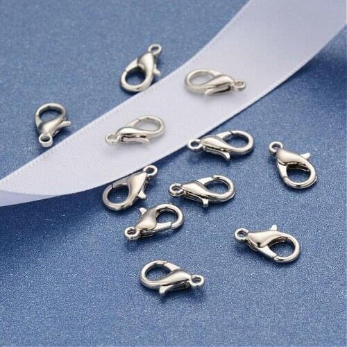 [wamami] 10mm/12mm Bronze Lobster Clasps Claw Jewelry Hook 10g BJD Necklace/Bracelet Diy
