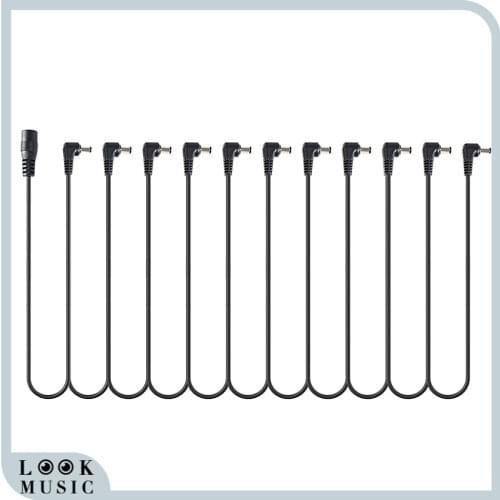 1 To 3 6 8 11 Ways Daisy Chain Cable Guitar Effects Pedal Power Supply Cable For JOYO Mooer Moen Caline Dunlop Style Pedal