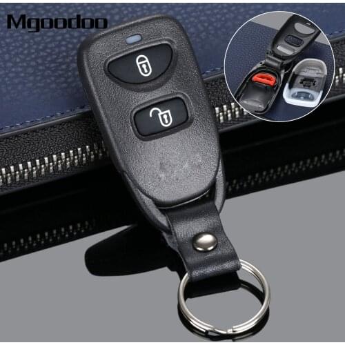 Mgoodoo For Tuscon 2005-2009 Accent 2005-2008 Replacement 3 2+1 Buttons smart Remote Car Key Case Fob Shell Cover New