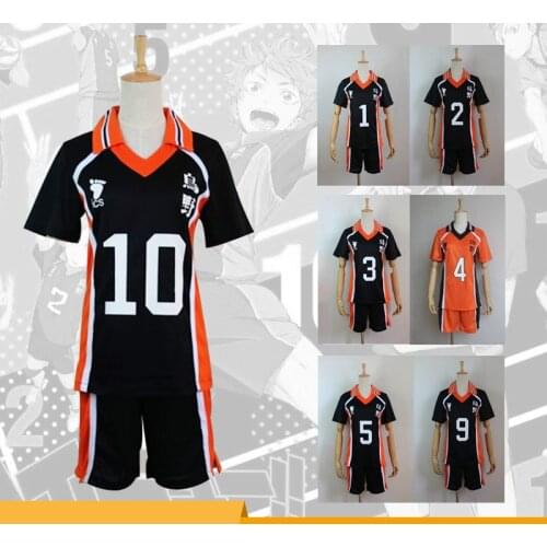 Volleyball Youth Cartoon Animation set, all cosplay uniforms
