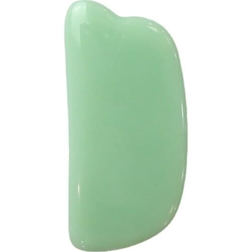 Natural Jade Massage Scraping Board Point Pen Facial Meridian Muscle Relaxation Skin Lift Wrinkle Beauty Care Spa Oil Pushing