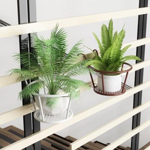 NEW Strong Versatile Lightweight Geometric Metal Plants Stand Plant Shelf Rack for Indoor