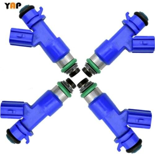NEW FUEL INJECTOR (4) FIT FOR FIT FOR HONDAACURA RSX Civic Integra 1.6L 1.8L 2.0L L4 16450-RWC-A01 1996-2006