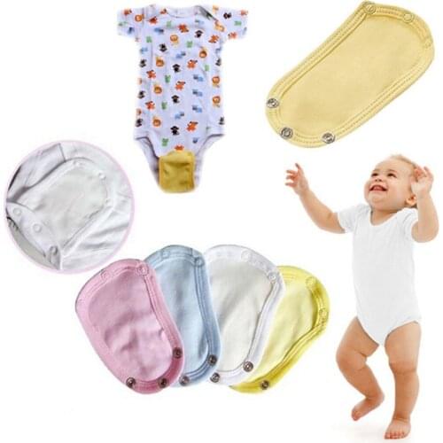 Newborn Climbing Suit Easy Change Underwear Extensions Partner Solid Color Fart Jumpsuit Babys Diaper Practical Pack