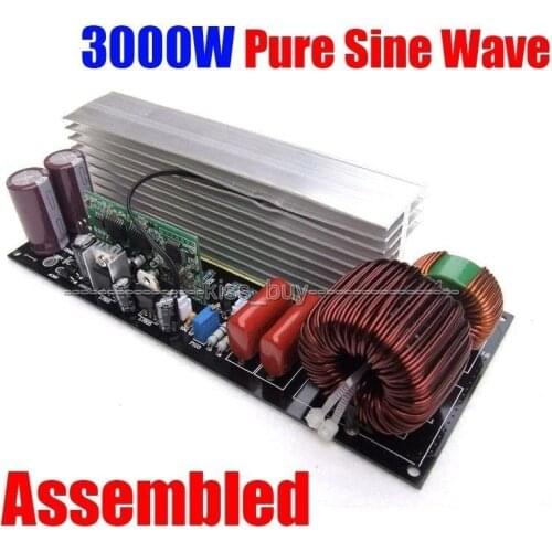Assembled 3000W Pure Sine Wave Power Frequency Inverter Board Post Sinewave Amplifier ac 220v 50/60HZ