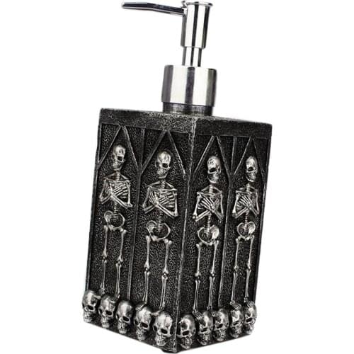 460ml Empty Pump Bottles - Resin Skeleton Shampoo Shower Dispenser Container