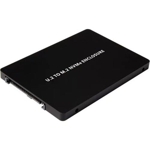 SFF-8639 U.2 to NVMe M.2 M-key PCIe SSD Case Enclosure Converter SSD Adapter PCIe M2 Converter for Desktop Computer BOX
