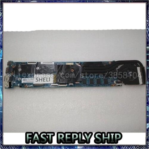 SHELI For Lenovo Think-pad X1 Motherboard with i5-4200U cpu 4GB Fru: 00HN761 (heatsink included)