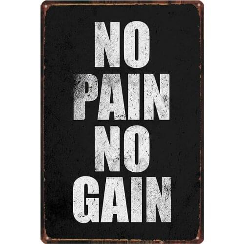 Sports Sign Plaque Metal Retro Wall Art Home Decor 30x20cm FB-0143A