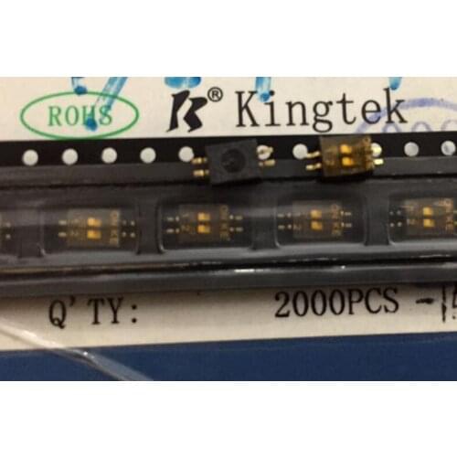 Taiwan Kingtek SMD DIP switch DSHP02TSGER two feet away from two gilt 1.27