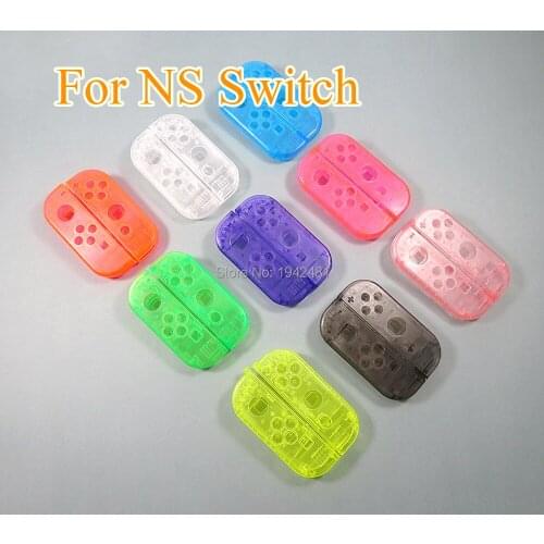 50sets Clear Plastic Housing Shell Protective handle Housing Hard Case Cover For Nintendo Switch NS Joy Con Transparent case