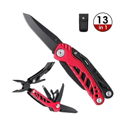 13 In 1 Hand Tool Screwdriver Mini Portable Stainless Multitool Kitchen Bottle Opener Pocket Folding Knife Pliers Outdoor Tools