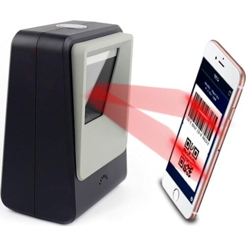 1D 2D Desktop Wired USB Bar Code Scanner USB Bar Code Reader Wired,QR code,PDF-417,Data Matrix Automatic Barcode Scanner