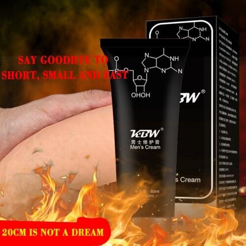 60ml penis enlargement cream for men to help erection and promote the secondary growth of the penis making it thicker and harder