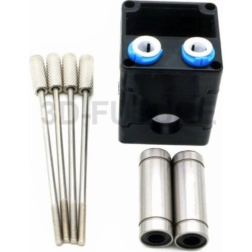 UM2+ UM2 Accessories DIY Dual Extrusion Kit Head Extruder Slider Seat 3 piece Injection Molded Cross Slider