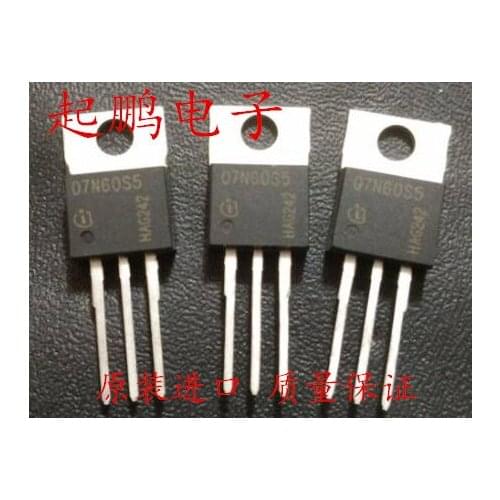 Free Delivery.07N60S5 7A 600V