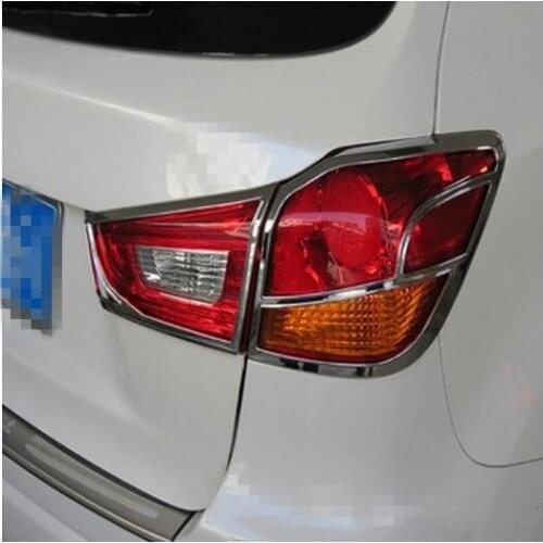 For 2010-2012 Mitsubishi ASX ABS Chrome Rear headlight Lamp Cover