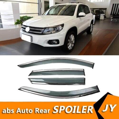 For Volkswagen Tiguan 2014-2016 Window Visor Vent Shades Sun Rain Deflector Guard For Tiguan Auto Accessories 4PCS/SET