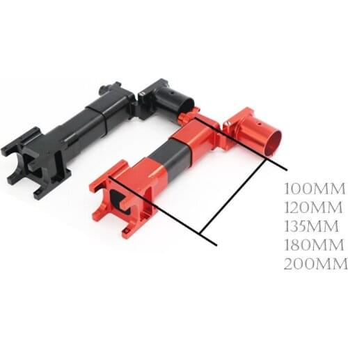 Agriculture Drone Horizontal Folding Connector CNC Aluminum Part kit Fold Sideway For 30mm Diameter Arm