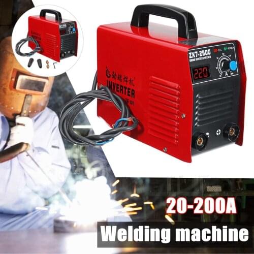 DC Inverter ARC Welder 220V IGBT MMA Welding Machine 200Amp 60W Welding Inverter Machine for Home Beginner Lightweight Efficient