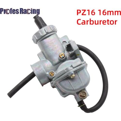 ProfesRacing Motorcycle Hand Choke PZ16 16mm Carb Carburetor For 50cc 70cc Pit Dirt Bike Motorcross ATV Quad