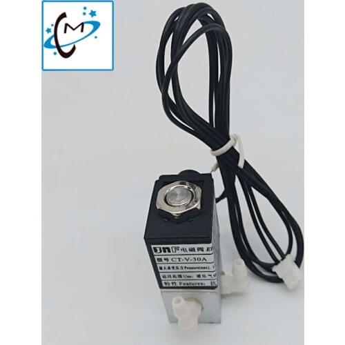 JNF UV ink valve 4.4W 2 way valve electro magnet valve for Flora Infinity Challenger Leopard Solvent /UV printer solenoid valve