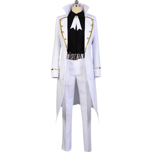 Anime K return of kings Isana Yashiro Cosplay Costume Cos Uniform coat shirt pants Whole set