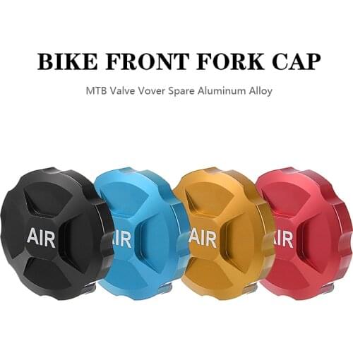 MTB Bike Front Headset Fork Cap Bicycle Spare Aluminum Alloy Valve Cover Protector For Road Mountain Bikes 4 Colors
