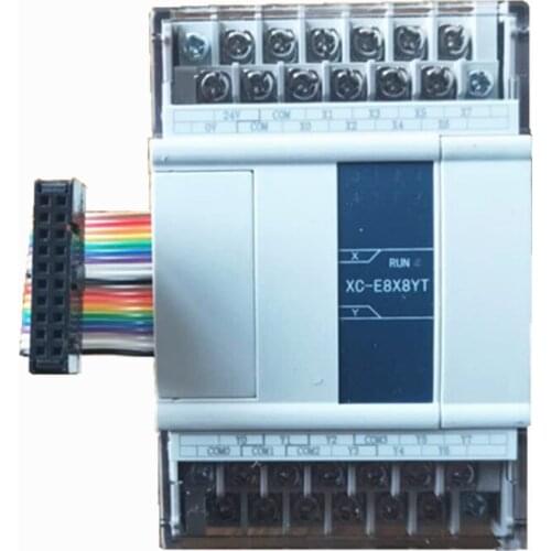 New Original Programmable Controller Module XC-E8X8YT PLC Digital I/O Module DI 8 DO 8 Transistor
