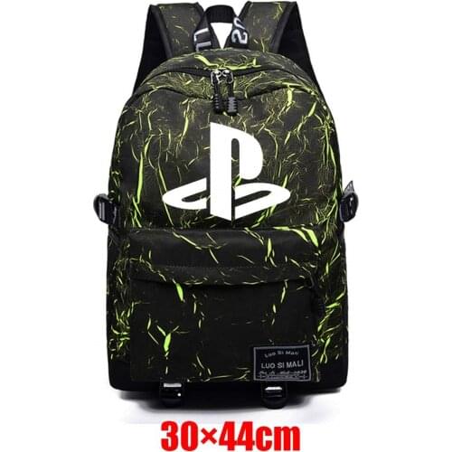 Ps4 Teenager Packsack Zipper Backpack Fabric Unisex Schoolbag High Quality Mochila Student Casual Travel Laptop Bag