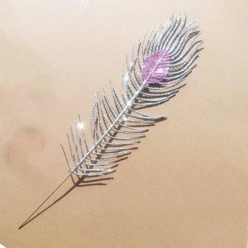 Merry Christmas! 7PCS/lot 30cm Santa Flower Christmas Tree Decorations adornos navidad Christmas decoration flowe Glitter