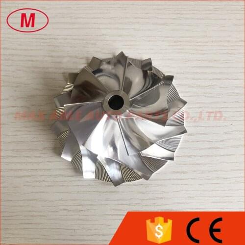 S400 7+7 blades 69.00/99.01mm high performance turbo milling/aluminum 2618/billet compressor wheel