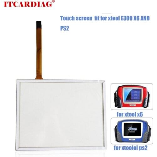 Touch glass screen panel for XTOOL PS2 E300 X6 screen replacement