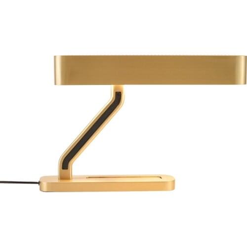 Modern Gold Metal Table Light Living Room Bedroom Bedside Reading Art Desk Lamp Decor Lighting Fixture TA262