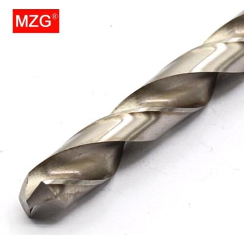 MZG L6542 Straight Shank HSS High Speed Steel 5.0mm 5.5mm 5.8mm Drill Bits for CNC Precision Hole Machining Milling Drilling