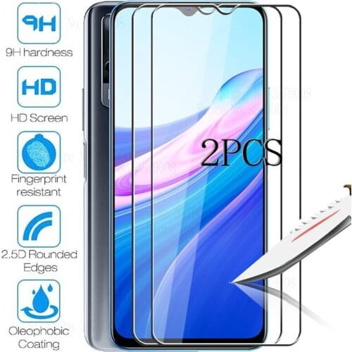 2Pcs Protective Glass Cover For Vivo Y31 Tempered Glass Full Cover Screen Protector For Vivo Y 31 V2036 6.58“ Protection Films