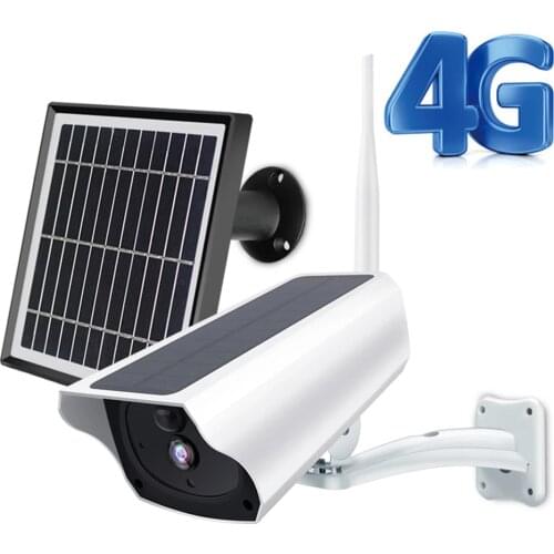 3G 4G LTE SIM Card Camera WiFi Solar Power Battery Camera PIR Waterproof Outdoor Security Wireless Camera with Solar Panel
