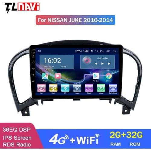 4G LTE 2G RAM 9 Inch For Nissan Juke YF15 2010-2014 Car Radio Multimedia Video Player Navigation GPS Android 10