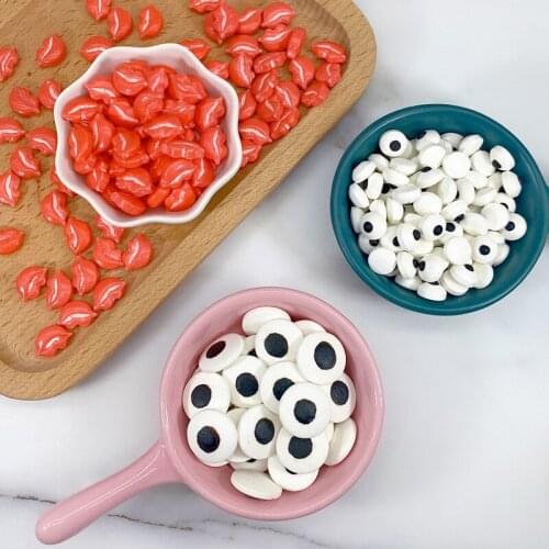 50g Eye Cake Decoration Candy Eyeball Decoration Red lips Sugar Edible DIY Cartoon Candy Baking Sugar Beads Free Shipping