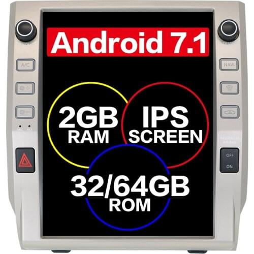 Android 7.1 Quad Core Car DVD CD Player autostereo GPS navigation for Toyota Tundra 2014-2017 stereo unit multimedia player
