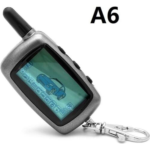 B9 2-way LCD Remote Control Keychain For Russia Two Way Car Alarm System For StarLine Twage B9 KGB FX-7 FX7 FX 7