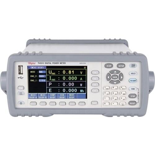 TH3312 Digital Power Meter AC/DC 5-600V 10mA-20A,12kW