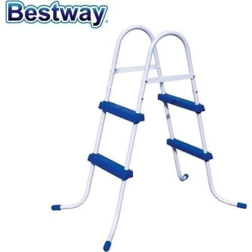 Europe-Style 58332 Bestway 1.32m Safety Pool Ladder 52" Specially Designed Ladder for AGP Height less than 132cm Pool Stairs