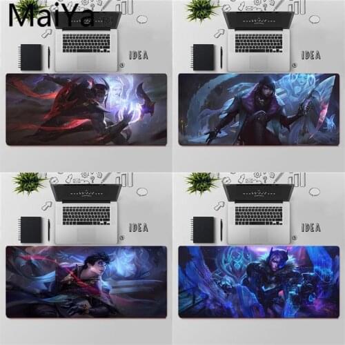 Maiya High Quality League of Legends Aphelios DIY Design Pattern Game mousepad Free Shipping Large Mouse Pad Keyboards Mat