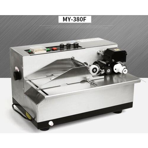 Ink Roll Date Coding Machine 220V Card Printing Machine Produce Date Printer Solid Ink Code Pressing Machine MY-380F