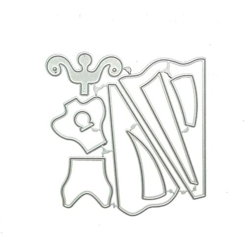 Metal Cutting Dies For Scrapbooking Dress Stencils DIY Album Cards Decoration Embossing Folder Die Cuts New