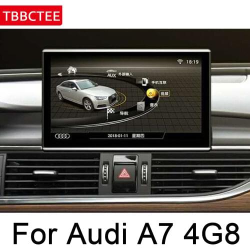 For Audi A7 4G 2010~2017 MMI 9" Android GPS Touch Screen Multimedia Player Stereo Autoradio navigation original style HD Screen