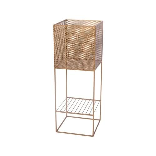 Nordic creative iron flower pot flower stand simple flower stand floor rack indoor living room bonsai bonsai